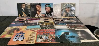 Vintage Vinyl Record Collection: 34 LPs with Johnny Cash, Sinatra, Elvis & More