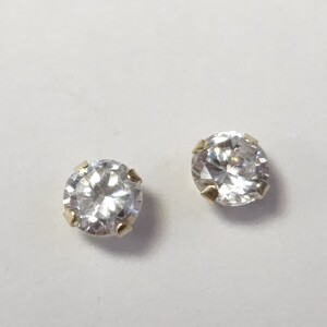 $300 14K CZ Earrings