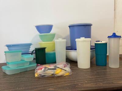 Assorted Tupperware Food Storage Set &ndash; 20+ Pieces, Various Sizes & Colors
