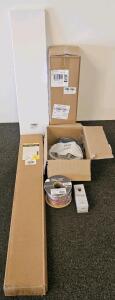 Floor Lamp, Monoprice 100Ft 18AWG Speaker Wire, 33"x64" Mini Blinds, Gas Kit, Palisade Screen Protector, Black Mask Brand Hair Volume Powder
