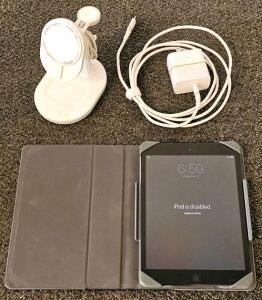 Apple iPad Mini With Belkin Folio, OtterBox 3-In-1 MagSafe Charging Station & 30W Charger