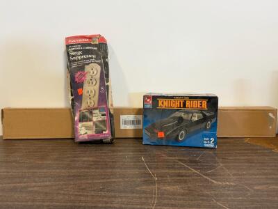 AMT/ERTL Knight Rider 1:25 Scale Knight 2000 KITT Plastic Model Kit, Skill 2, Boxed, Extension Cord, Cordless Cellular Shades