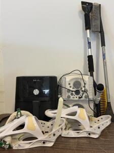 Instant Vortex Air Fryer 6 Quart, 1700W, Black, Digital Controls, Karaoke Machine, Snow Scrapers