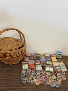 Large Mixed Lot Scented Wax Melts: 80+ Pieces, Scentsy, Better Homes, Sample Pots, Basket Included