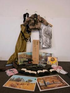 Cabela's Seclusion 3D Open Country Camouflage Hunting Pants XL, Waders, Baby Cabela's Jacket, Ball Hitch Receiver, Men's Shirts, And More