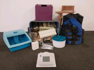 Boston Scientific Latitude Communicator, Model 6476, Dazey Foot Saver Plus Foot Bath, Model FS-40, Buns of Steel Aerobic Step Platform, & More