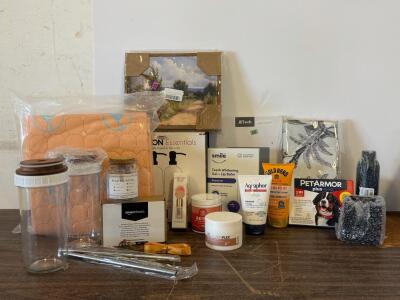 PetArmor Plus X-Large Dog, Wella Hair Mask, Gold Bond, Supplements & Home Essentials Mixed Lot