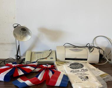 Brother Personal Fax-190 Fax Machine with Handset, Thermal Transfer, Analog Line, Vintage Office Model