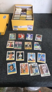 Large Lot Of Vintage Baseball Cards