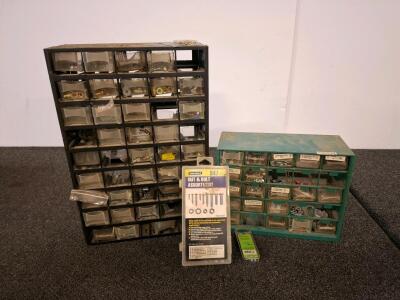 Large & Small Hardware Storage Cabinets, 60 Drawers, Storehouse 347pc Nut & Bolt Kit Included