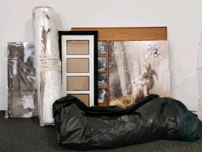 Intex Dura-Beam Standard Queen Air Mattress, AO Smith 100300960 Insulation Blanket Kit, picture frames and stretched canvas prints