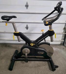 LeMond Fitness RevMaster Indoor Cycle w/ Pilot II Console, Belt Drive, Adjustable Seat & Handlebars
