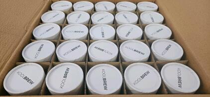25 KOOLBREW Slim Kooling Can 12 oz, Sky Blue, Stainless Steel, Vacuum Insulated Slim Can Cooler