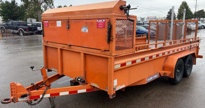 2016 NOVAE CORPORATION LANDSCAPE UTILITY TRAILER