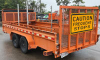 2016 NOVAE CORPORATION LANDSCAPE UTILITY TRAILER - 7