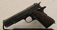 Remington Rand M1911A1 .45 ACP US Army WWII Pistol, Serial 2030588, With 1942 US Boyt Leather Holster - 4
