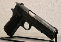 Remington Rand M1911A1 .45 ACP US Army WWII Pistol, Serial 2030588, With 1942 US Boyt Leather Holster - 6