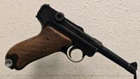 *Rare* Russian Capture DWM Luger P08 9MM German Semi-Auto Pistol, Serial #3907, Matching Numbers, Wood Grips