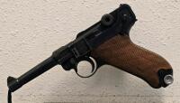 *Rare* Russian Capture DWM Luger P08 9MM German Semi-Auto Pistol, Serial #3907, Matching Numbers, Wood Grips - 4