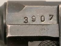 *Rare* Russian Capture DWM Luger P08 9MM German Semi-Auto Pistol, Serial #3907, Matching Numbers, Wood Grips - 8