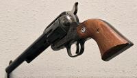 Ruger Vaquero .44 Magnum Revolver, 7.5" Barrel, 6-Shot, Blued/Case Hardened, Wood Grips, Box - 3
