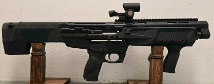Smith & Wesson M&P 12 Bullpup 12Ga Shotgun, TruGlo Red Dot, Dual Mags, OEM Case
