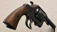 Colt U.S. Army Model 1917 .45 ACP Revolver, Serial 55499, 5.5" Barrel, Wood Grips - 2