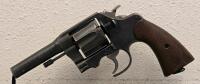 Colt U.S. Army Model 1917 .45 ACP Revolver, Serial 55499, 5.5" Barrel, Wood Grips - 4