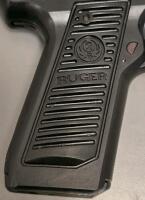 Ruger 22/45 Semi-Automatic .22 LR Pistol, 5.5" Barrel, Stainless Upper, Extra Magazine - 9