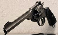 Webley Mark VI 1918 .45 ACP Revolver, Serial 269083, 6-In Barrel, Leather Holster, Moon Clips - 6