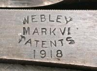 Webley Mark VI 1918 .45 ACP Revolver, Serial 269083, 6-In Barrel, Leather Holster, Moon Clips - 9
