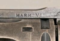 Webley Mark VI 1918 .45 ACP Revolver, Serial 269083, 6-In Barrel, Leather Holster, Moon Clips - 10