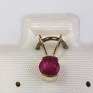 $160 14K Ruby Pendant