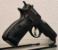 CZ 75 Model 75 9MM Pistol, Steel Frame, Made In Czechoslovakia, Serial K2485, Boxed - 2