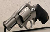 Taurus Model 85 Stainless .38 Special Revolver, 2" Barrel, 5-Shot, Rubber Grips, SN HM82855 - 5