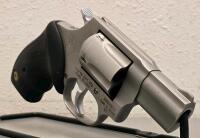 Taurus Model 85 Stainless .38 Special Revolver, 2" Barrel, 5-Shot, Rubber Grips, SN HM82855 - 6