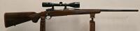 Ruger M77 7MM Rem Mag Bolt-Action Rifle, Walnut Stock, 24" Barrel, Bushnell 4-12x Scope