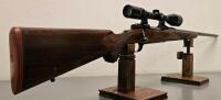 Ruger M77 7MM Rem Mag Bolt-Action Rifle, Walnut Stock, 24" Barrel, Bushnell 4-12x Scope - 2