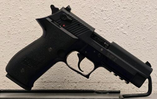 SIG Sauer Mosquito .22 LR Pistol, Purple Frame, Manual Safety, Case & Mag, SN F165971