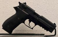 SIG Sauer Mosquito .22 LR Pistol, Purple Frame, Manual Safety, Case & Mag, SN F165971