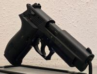 SIG Sauer Mosquito .22 LR Pistol, Purple Frame, Manual Safety, Case & Mag, SN F165971 - 6