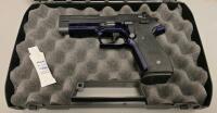 SIG Sauer Mosquito .22 LR Pistol, Purple Frame, Manual Safety, Case & Mag, SN F165971 - 11