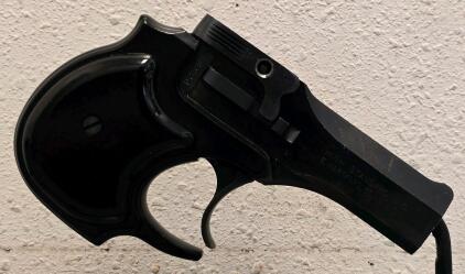 High Standard Derringer .22 Magnum, 2-Shot, Black, Serial D23832, USA Made