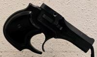 High Standard Derringer .22 Magnum, 2-Shot, Black, Serial D23832, USA Made