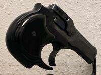 High Standard Derringer .22 Magnum, 2-Shot, Black, Serial D23832, USA Made - 2
