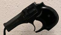 High Standard Derringer .22 Magnum, 2-Shot, Black, Serial D23832, USA Made - 4