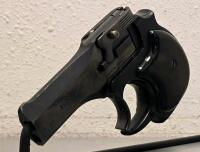 High Standard Derringer .22 Magnum, 2-Shot, Black, Serial D23832, USA Made - 5