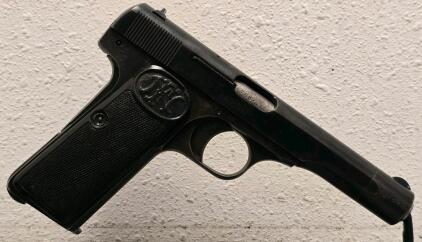 FN Model 1922 Semi-Automatic Pistol, Serial Number 78621a, .32 ACP, Rare French Military Reissue