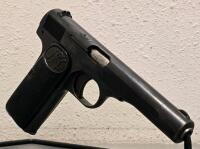 FN Model 1922 Semi-Automatic Pistol, Serial Number 78621a, .32 ACP, Rare French Military Reissue - 6