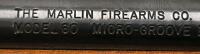 Marlin Model 60 Micro-Groove .22 LR Semi-Auto Rifle, 22" Barrel, Tasco Scope, SN 17396923 - 7